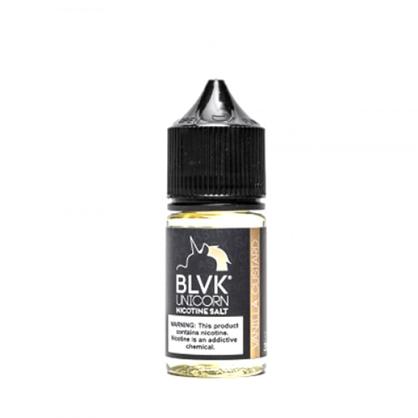 BLVK Unicorn Salts VNLA Custard 30ml Nic Salt Vape Juice