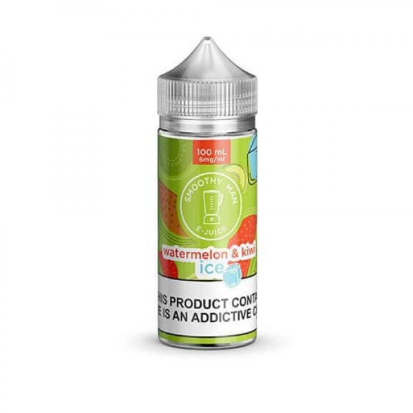 Smoothy Man Watermelon & Kiwi ICE 100ml Vape Juice