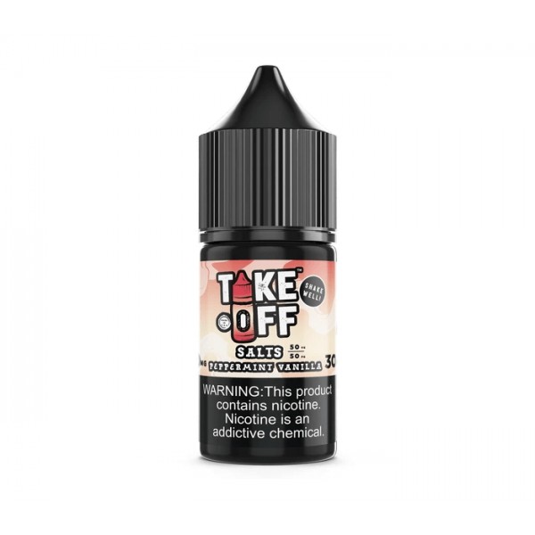 TAKE OFF Peppermint Vanilla 30ml Nic Salt Vape Juice