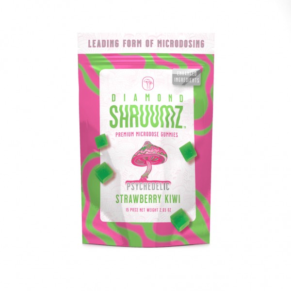 Diamond Shruumz Microdose Mushroom Gummies (15x Pack)