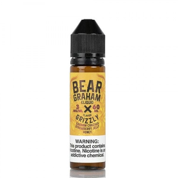 Bear Graham Eliquid Grizzly 60ml Vape Juice