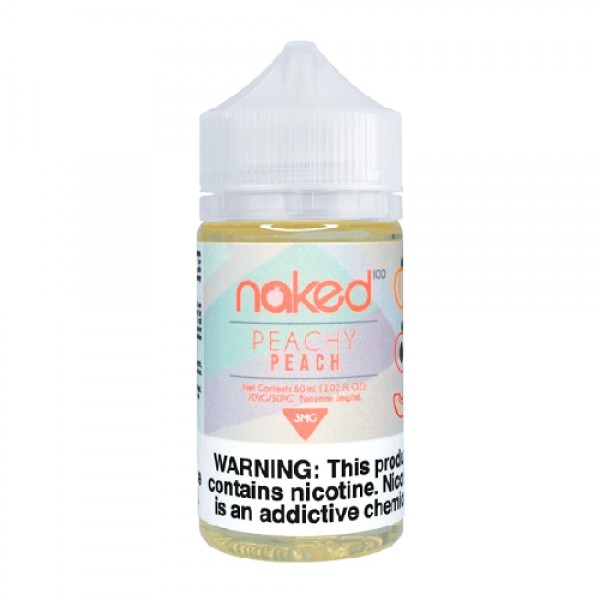 Peachy Peach 60ml Vape Juice - Naked 100