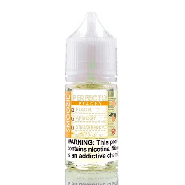 Smoozie Salt Perfectly Peachy 30ml Nic Salt Vape Juice