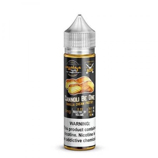 Cassadaga Liquids Cannoli Be One 60ml Vape Juice