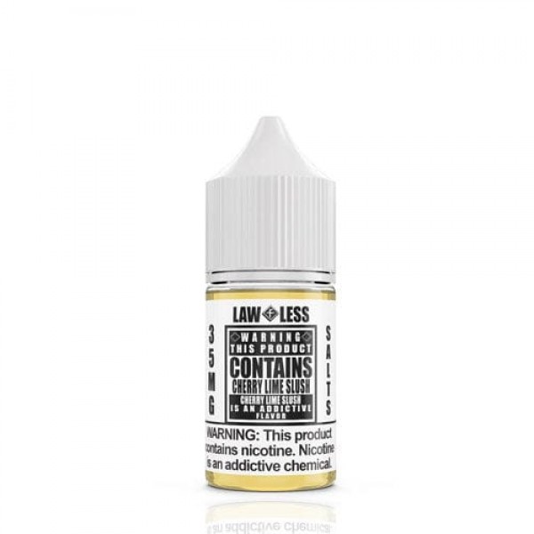 Warning Salts Cherry Lime Slush 30ml Nic Salt Vape Juice