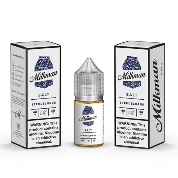 The Milkman Salt Strudelhaus 30ml Nic Salt Vape Juice