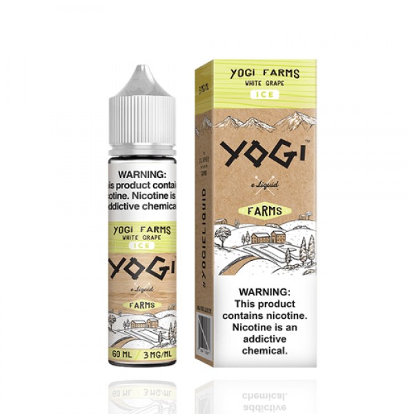 Yogi Farms White Grape ICE 60ml Vape Juice