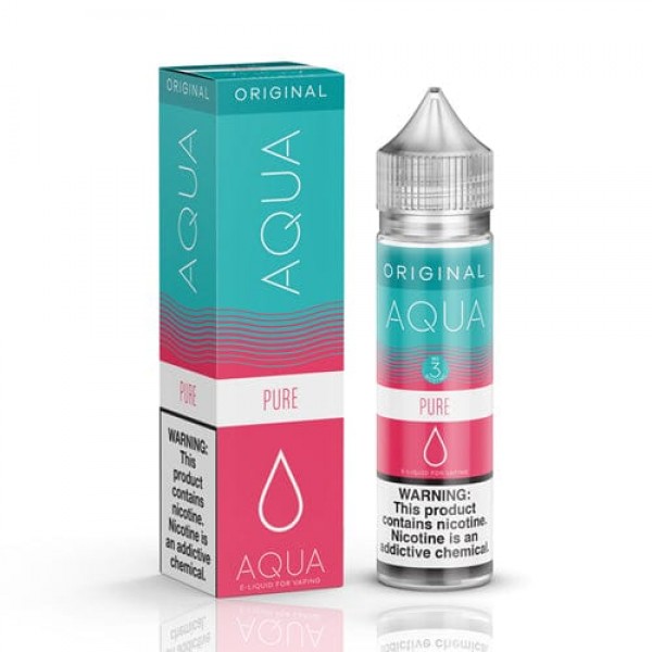 Aqua Synthetic Nicotine Original Pure 60ml Vape Juice