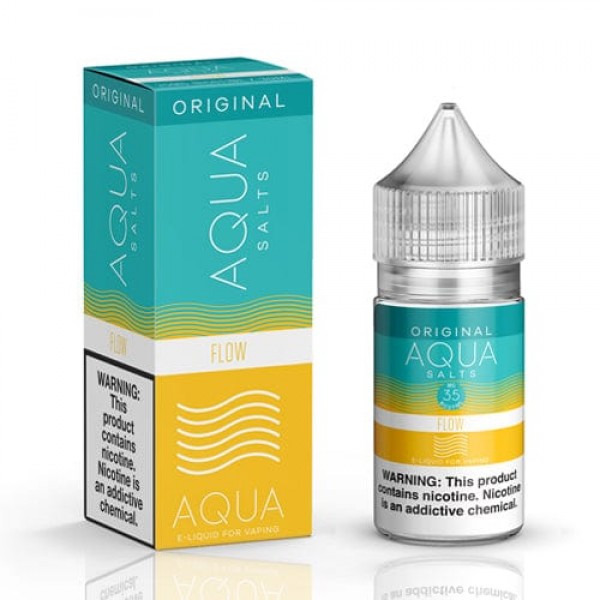 Aqua Salts Original Flow 30ml Nic Salt Vape Juice