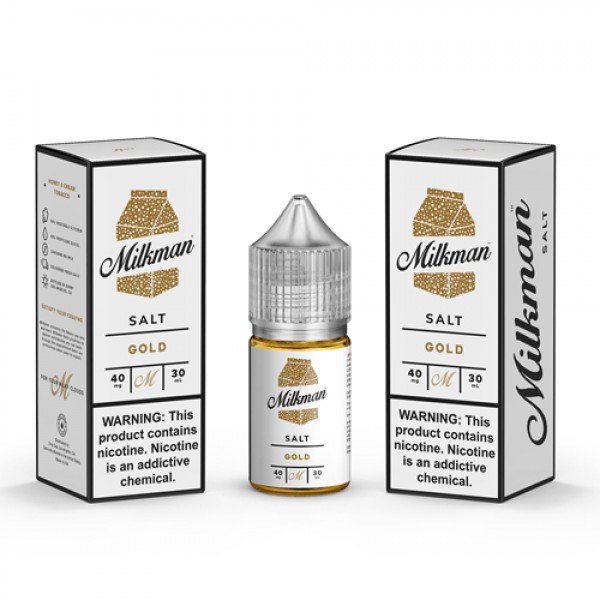 The Milkman Salt Gold 30ml Nic Salt Vape Juice