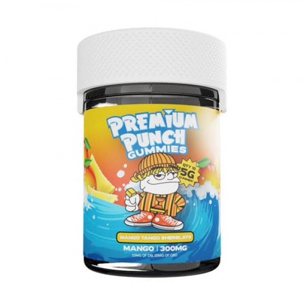 Premium Punch 300mg Delta 9 Gummies (10x Pack)