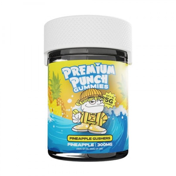 Premium Punch 300mg Delta 9 Gummies (10x Pack)