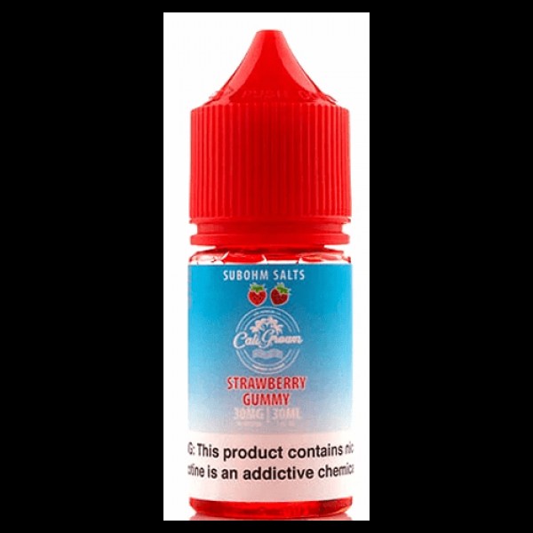 Strawberry Gummy 30ml Nic Salt Vape Juice - California Grown