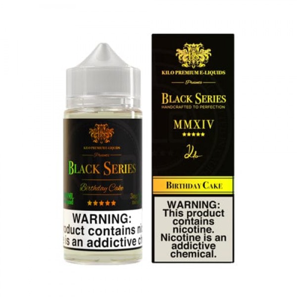 Kilo Black Series Birthday Cake 100ml Vape Juice