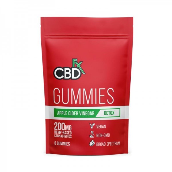 CBDfx Apple Cider Vinegar CBD Gummies