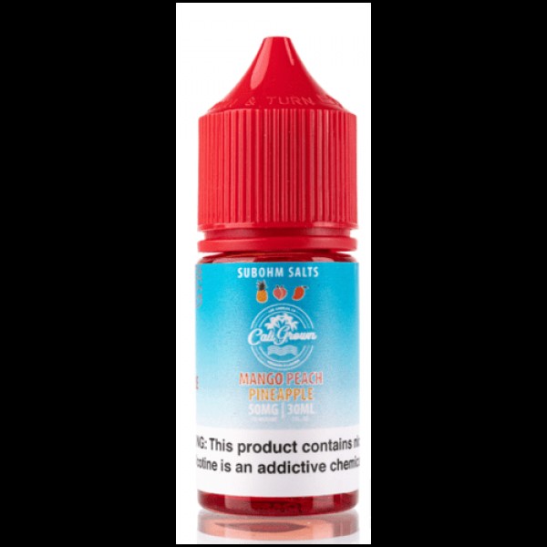 Mango Peach Pineapple 30ml Nic Salt Vape Juice - California Grown