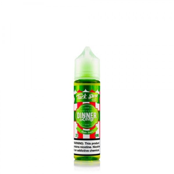 Dinner Lady Tuck Shop Apple Sours 60ml Vape Juice