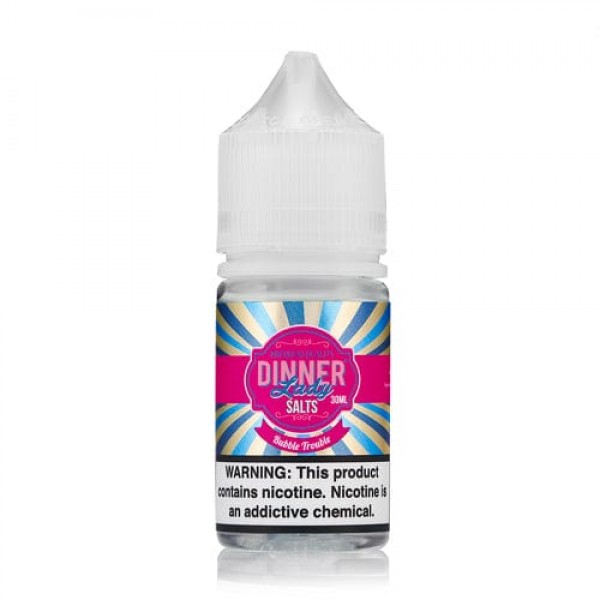 Dinner Lady Salts Bubble Trouble 30ml Nic Salt Vape Juice