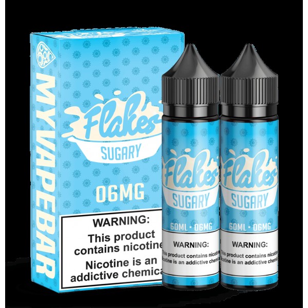 Sugary 120ml Vape Juice - Flakes