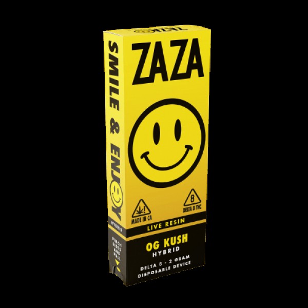 ZAZA Zbar 2g Delta 8 Live Resin Disposable