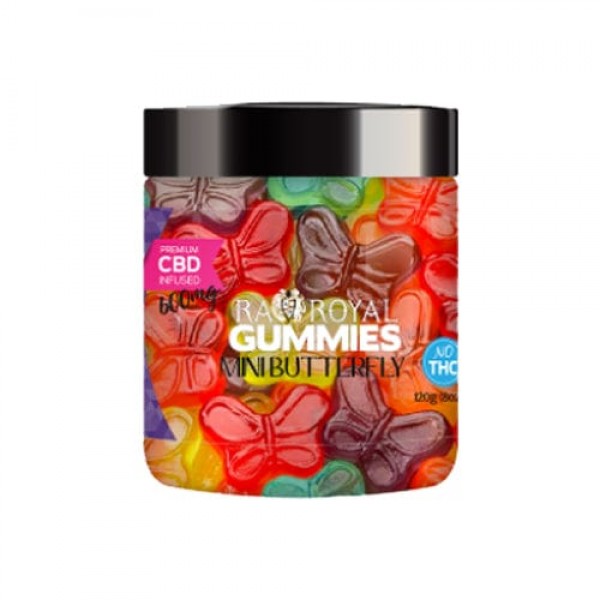 R.A. Royal CBD Gummy Butterflies