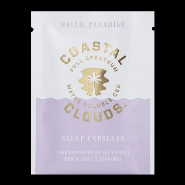 Coastal Clouds CBD Sleep Capsules (2pcs)