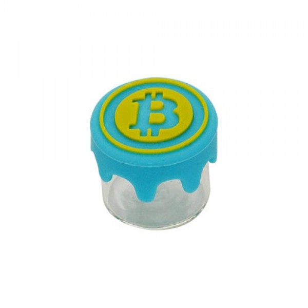 Bitcoin Silicone Concentrate Container