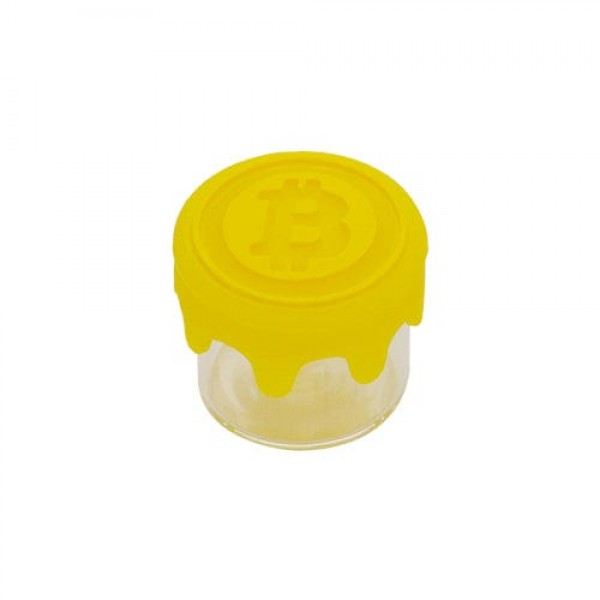 Bitcoin Silicone Concentrate Container