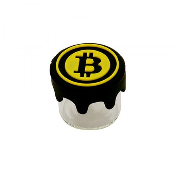 Bitcoin Silicone Concentrate Container