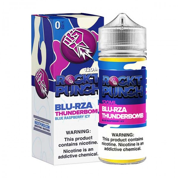 Rockt Punch Blu RZA Thunderbomb 120ml Vape Juice