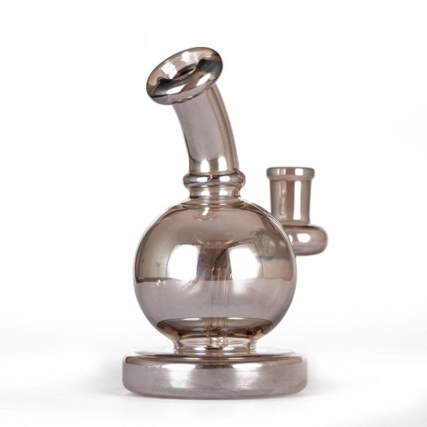 5.5" Silver Ball Glass Dab Rig