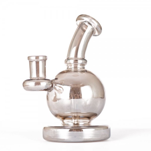 5.5" Silver Ball Glass Dab Rig