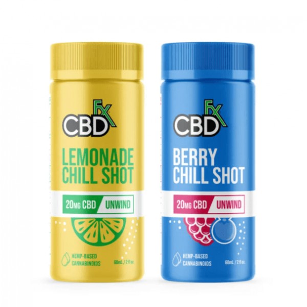 CBDfx 20mg CBD Chill Shots