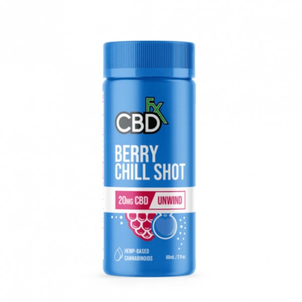 CBDfx 20mg CBD Chill Shots