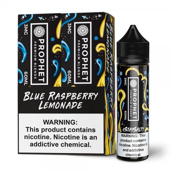 Stay Salty Twin Pack Blue Raspberry Lemonade 2x 60ml Vape Juice