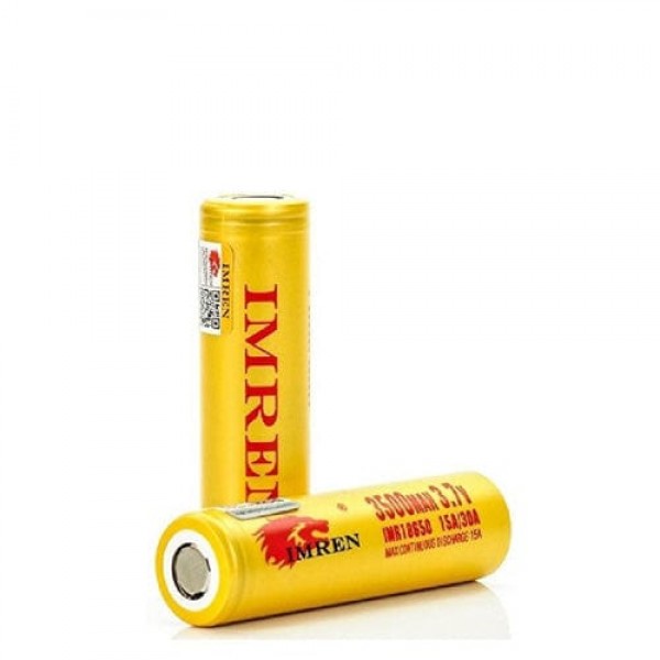 18650 Battery (3500mAh 30A) - Imren (2pcs)