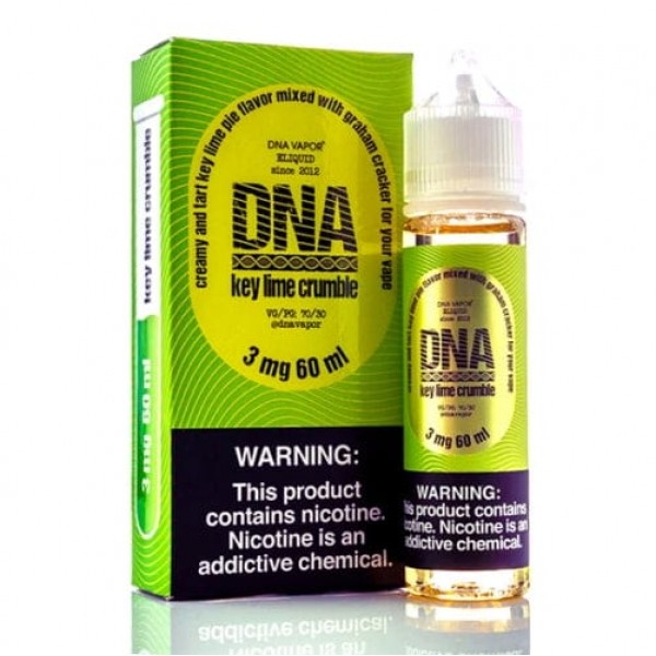 DNA Vapor Key Lime Crumble 60ml Vape Juice