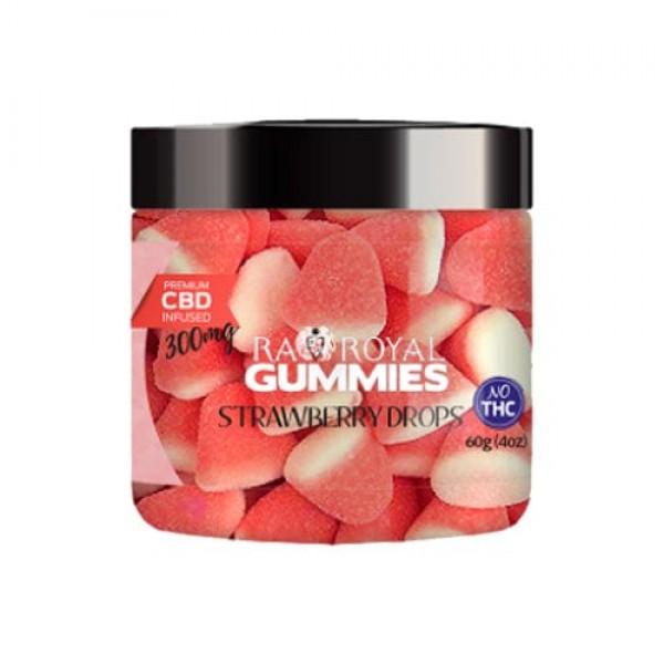 R.A. Royal CBD Gummy Strawberry Drops