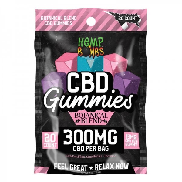 Hemp Bombs Botanical Blend CBD Gummies