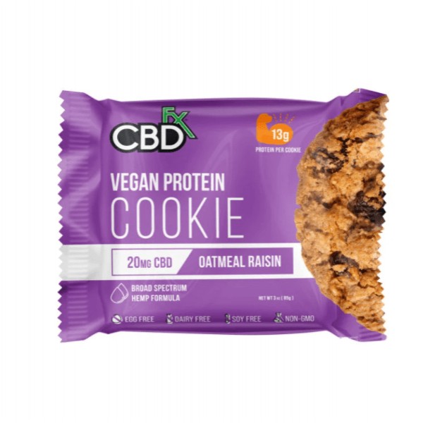 CBDfx CBD Cookie w/ Protein (100% Vegan)