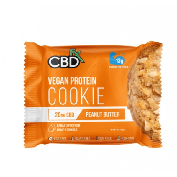 CBDfx CBD Cookie w/ Protein (100% Vegan)