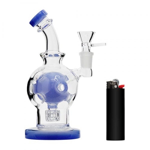 8" Exosphere Fab Egg Glass Bong / Rig