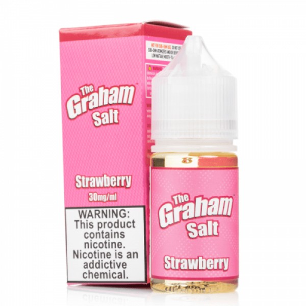 Strawberry 30ml Nic Salt Vape Juice - The Graham