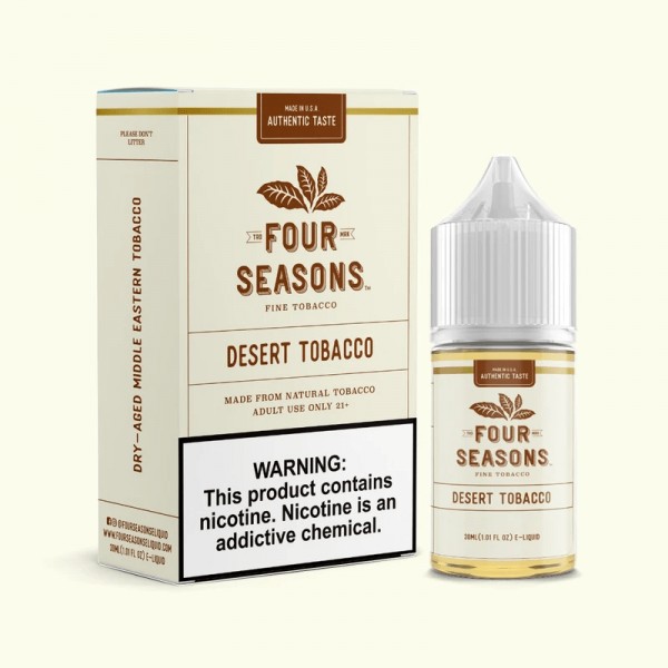 Four Seasons E-Liquids Desert Tobacco 60ml Vape Juice