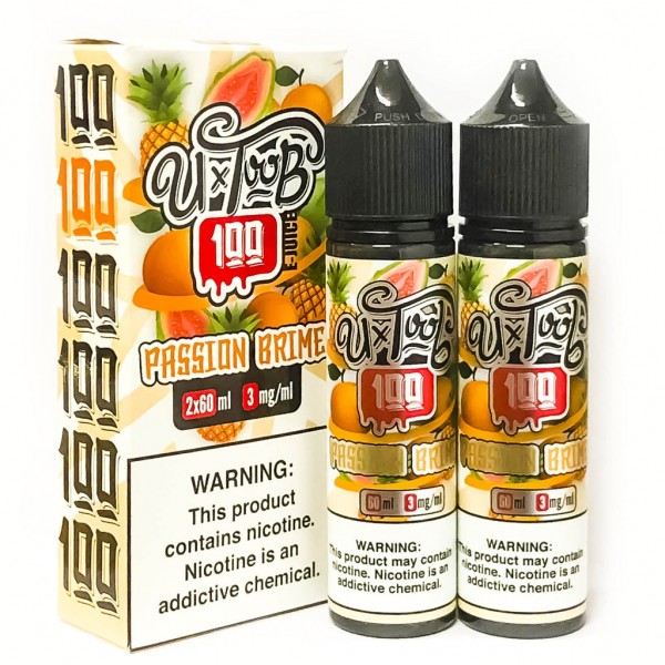 U TooB 100 Passion Brime 2x 60ml (120ml) Vape Juice