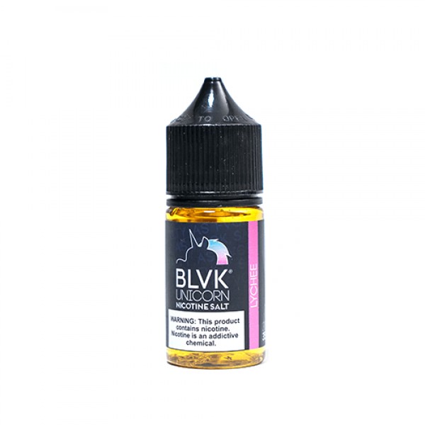 BLVK Unicorn Salts Lychee 30ml Nic Salt Vape Juice