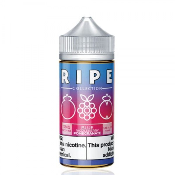 Ripe Blue Razzleberry Pomegranate 100ml Vape Juice