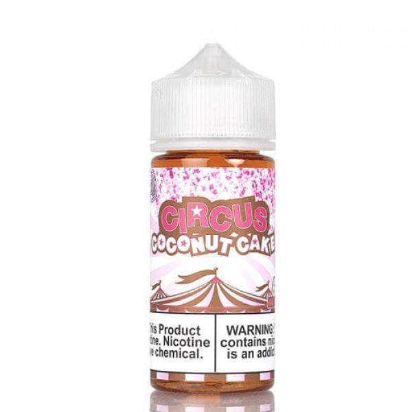 Puff Labs Circus Coconut Cake 100ml Vape Juice