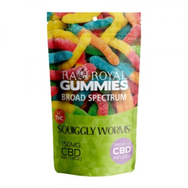 R.A. Royal CBD Gummy Squiggly Worms