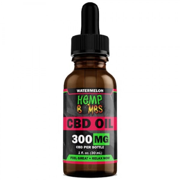 Hemp Bombs Watermelon 30ml CBD Tincture